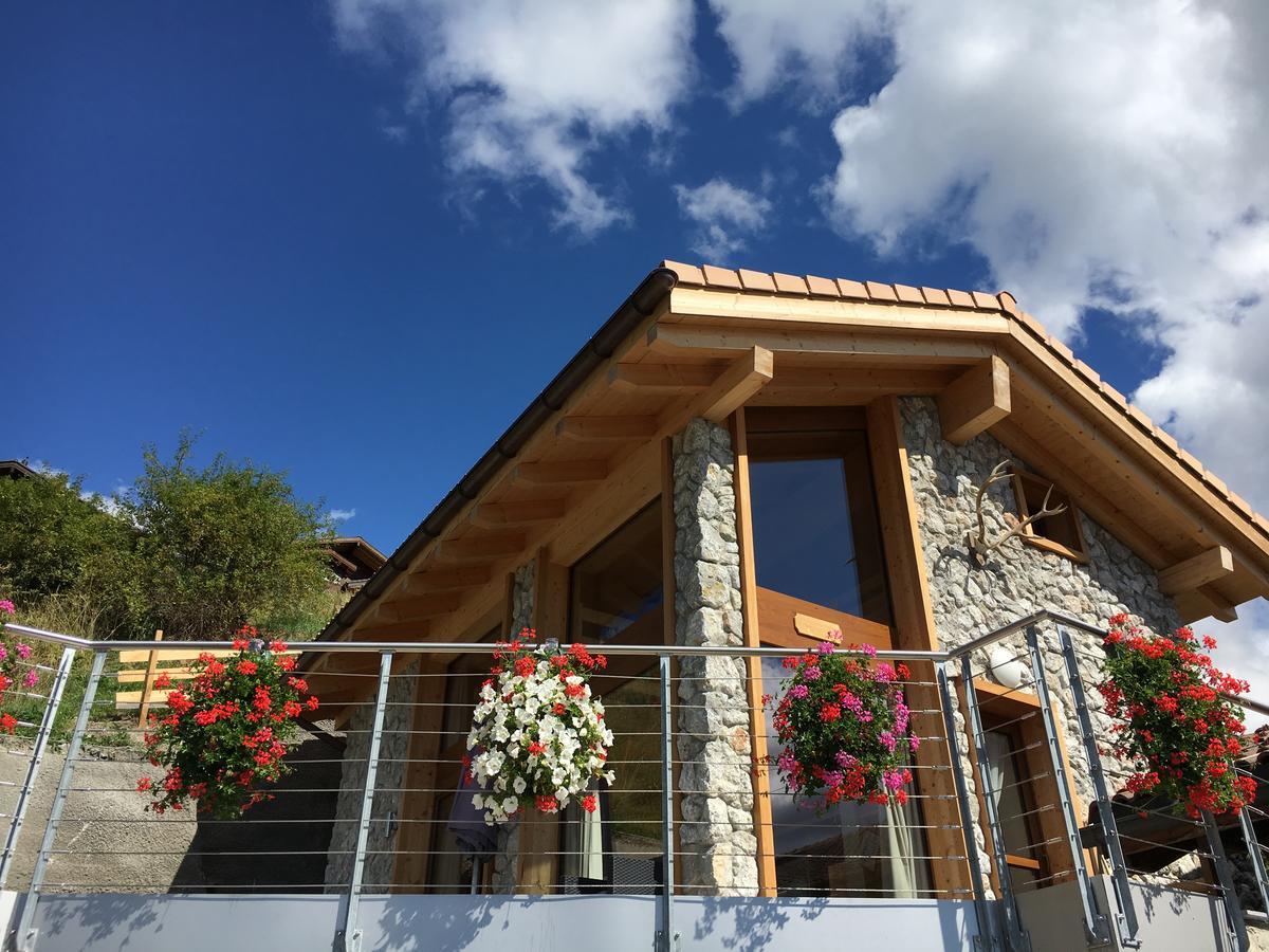 Chalet Lombardie Veysonnaz Exterior foto